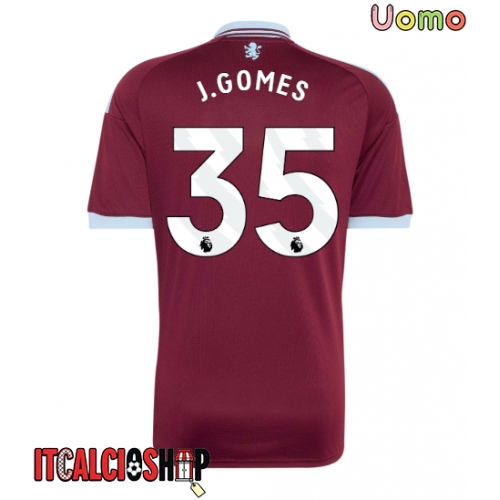 Aston Villa Joao Gomes #35 Prima Maglia 2026-27 Manica Corta